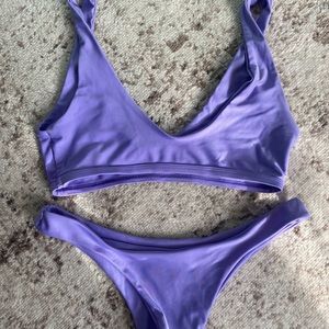 Zaful purple bathing suit